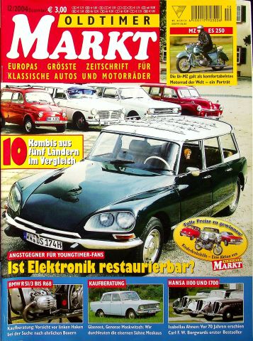 Deckblatt Oldtimer Markt (12/2004)